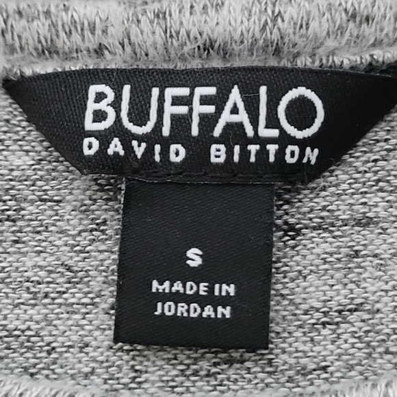 Fitted Sleeves Loose Fit Stretchy Viscose Stars Sweatshirt EUC Women's S grey - Picture 11 of 11